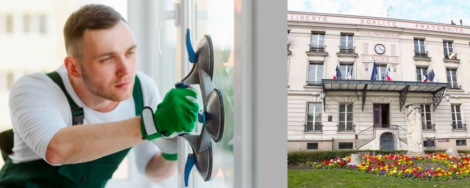 Vitrier Le Pré-Saint-Gervais (93310)