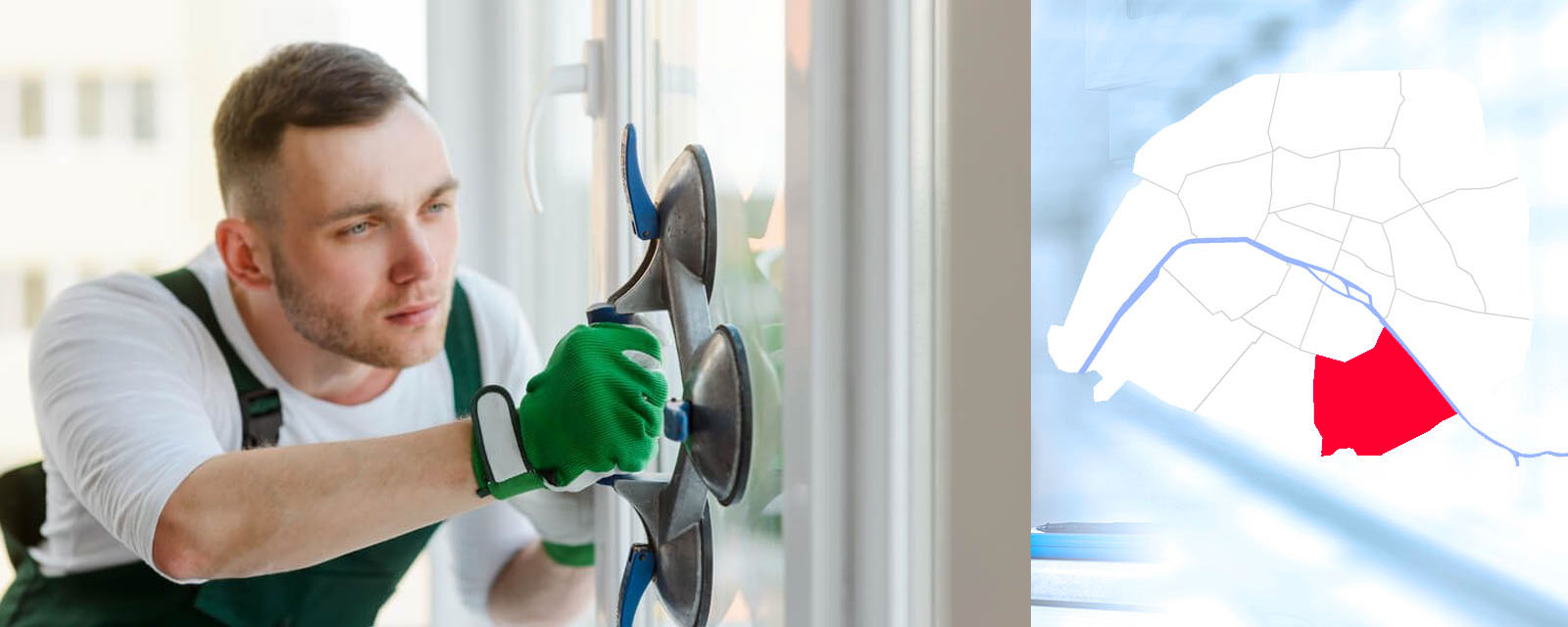 Vitrier Paris 13 75013