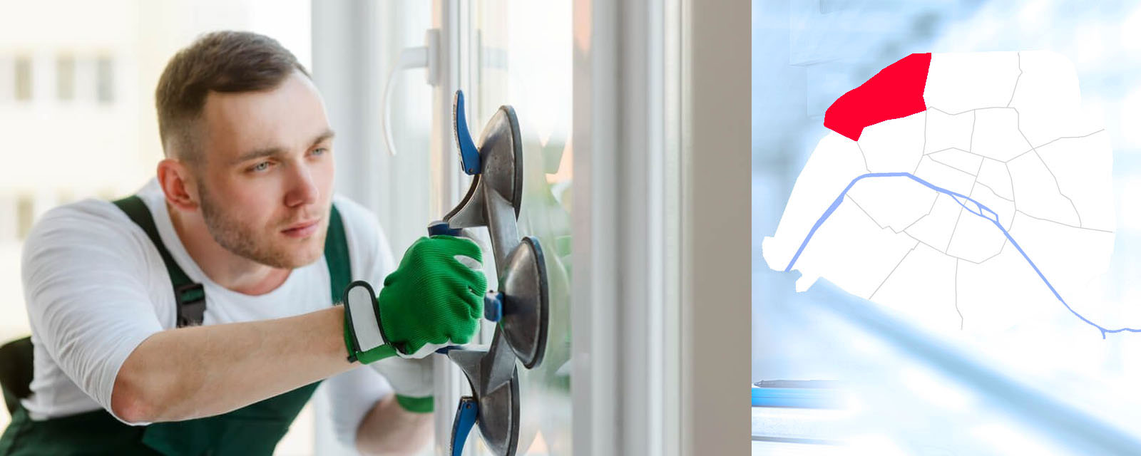 Vitrier Paris 17 75017