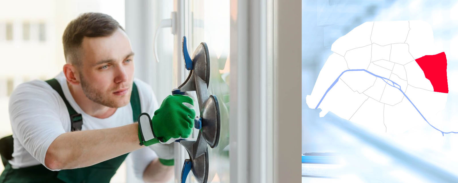 Vitrier Paris 20 (75020)