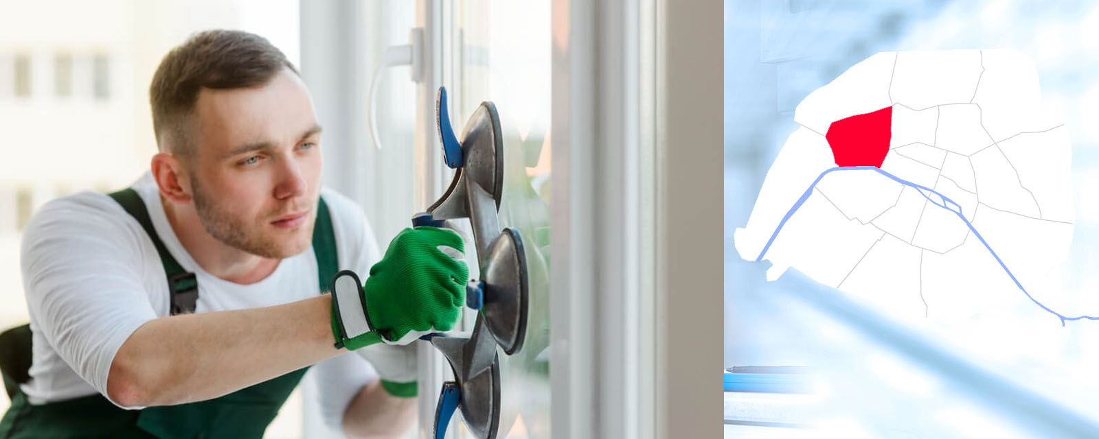 Vitrier Paris 8 (75008)